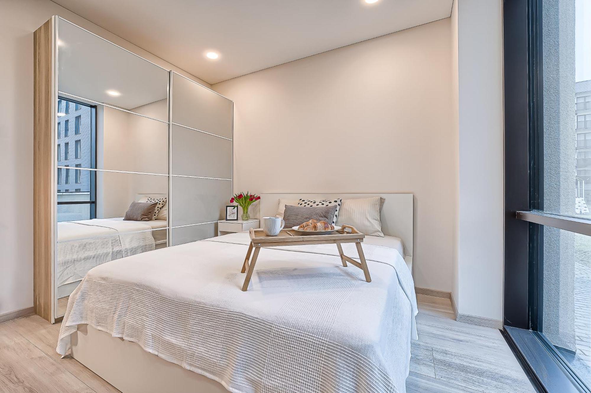 Business-Class Apartments 1 X Free Parking X Self Check In 24X7 VNO Eksteriør bilde