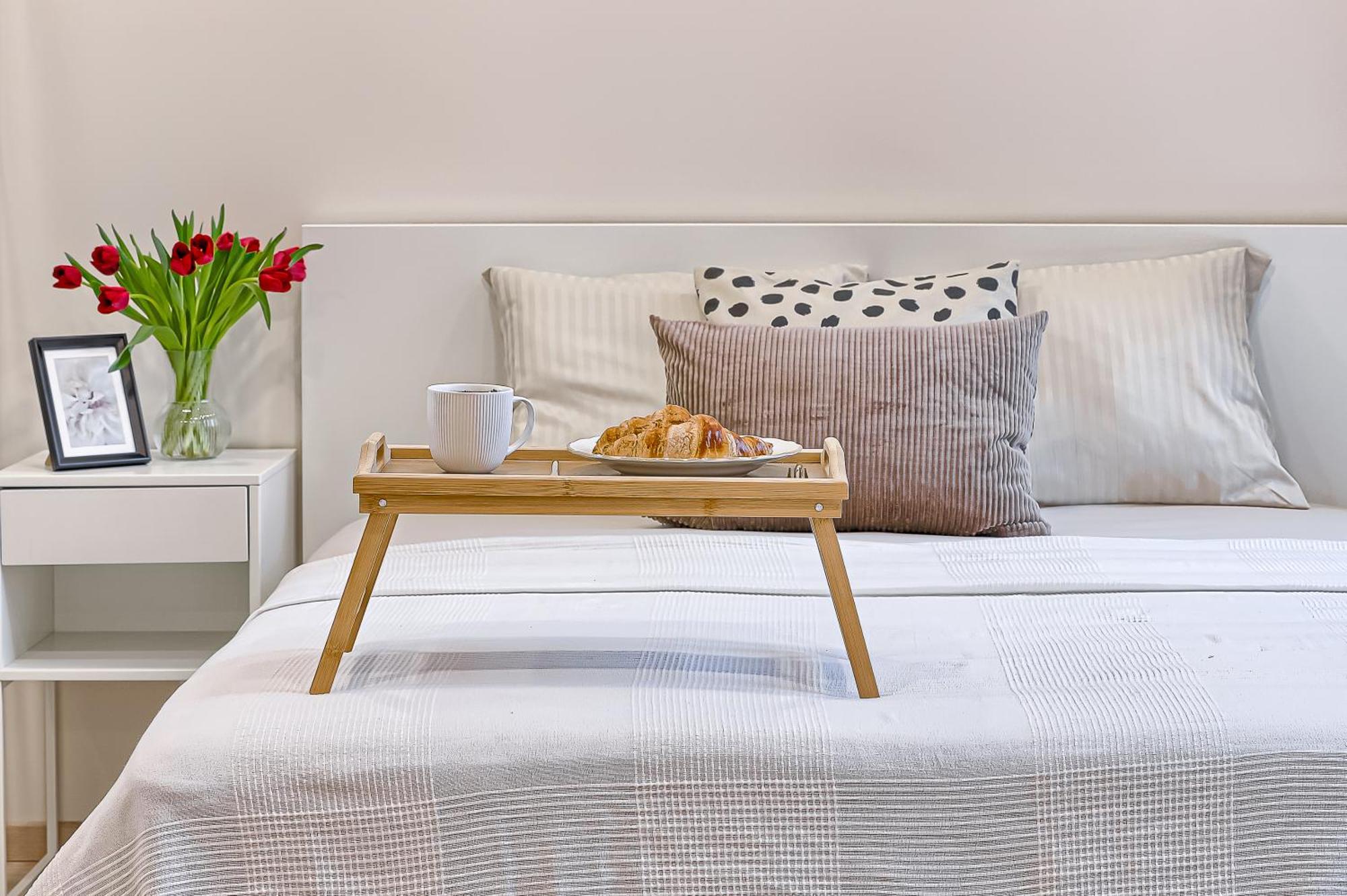 Business-Class Apartments 1 X Free Parking X Self Check In 24X7 VNO Eksteriør bilde